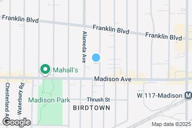 Map image of the property - 1624 Lakewood Ave