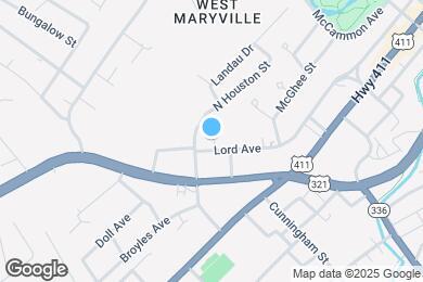 Map image of the property - 621 Lord Ave