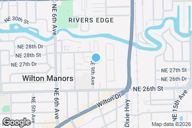 Map image of the property - 2702 1/2 NE 9th Ave