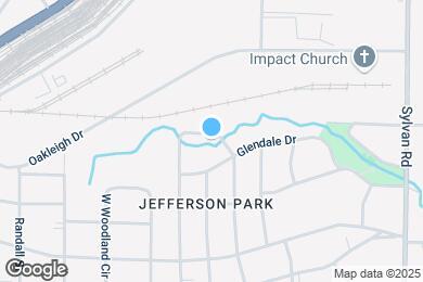 Map image of the property - 2368 Jefferson Terrace
