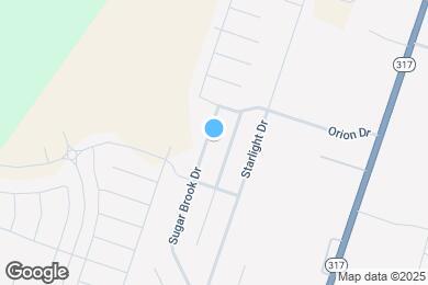 Map image of the property - 1023 Sugar Brook Dr