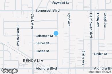 Map image of the property - 15503 Stevens Ave