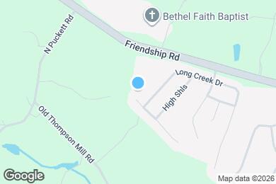 Map image of the property - 3507 Creek Hollow