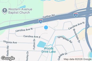 Map image of the property - 1141 Carolina Cir