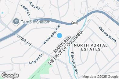 Map image of the property - 2216 Washington Ave