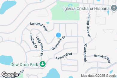 Map image of the property - 1420 Guinevere Dr
