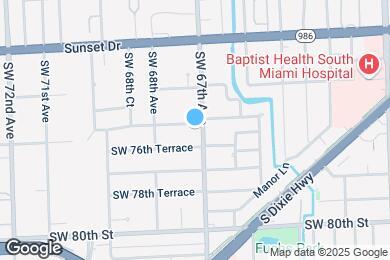 Map image of the property - 7550 SW 67th Ave
