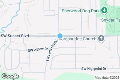 Map image of the property - 16019 SW Hawk Ct