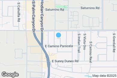 Map image of the property - 551 S Calle Santa Rosa