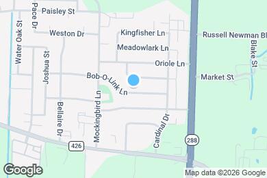 Map image of the property - 3317 Bob-O-Link Ln