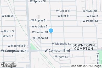 Map image of the property - 600 W Palmer St