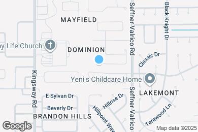 Map image of the property - 1038 Malletwood Dr