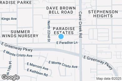 Map image of the property - 2238 E Paradise Ln