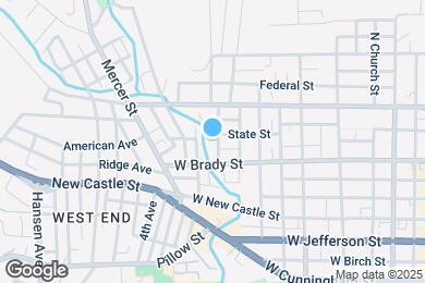 Map image of the property - 318 Mitchell Ave