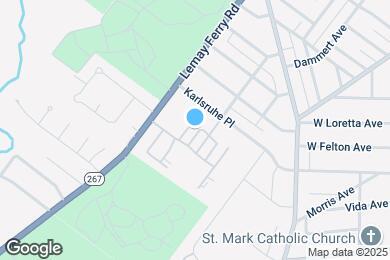 Map image of the property - 825 Dumont Pl