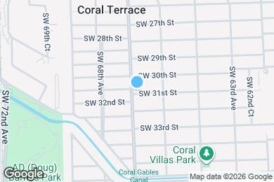Map image of the property - 6595 SW 31st St