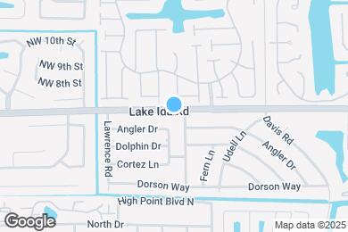 Map image of the property - 2712 Lake Ida Rd