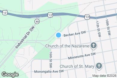 Map image of the property - 414 15th St SW