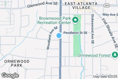 Map image of the property - 661 Moreland Ave SE