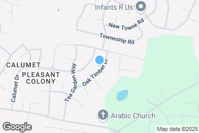 Map image of the property - 3321 Oak Timber Dr