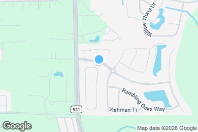 Map image of the property - 2350 Meadow Oak Cir