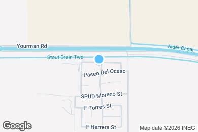 Map image of the property - 1036 Playa del Norte