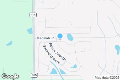 Map image of the property - 3438 Canyon Falls Dr