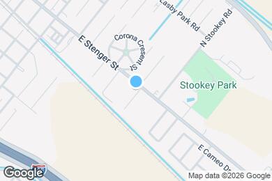 Map image of the property - 1496 E Stenger St