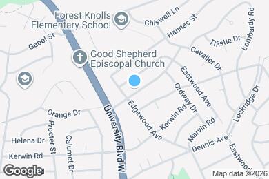 Map image of the property - 417 Eisner St