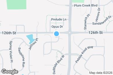 Map image of the property - 12584 Autumn Gate Way