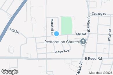 Map image of the property - 264 Mill Rd