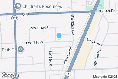 Map image of the property - 8295 SW 116th St