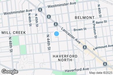 Map image of the property - 742 N 43rd St