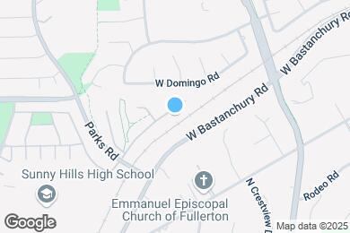Map image of the property - 1638 N Peacock Ln