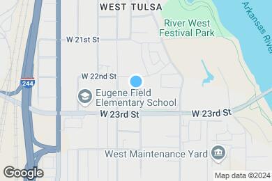 Map image of the property - River West Apartments