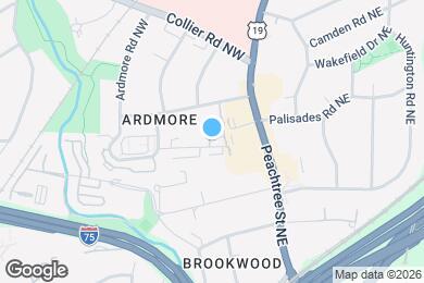 Map image of the property - 1801 Huntington Hills Ln NW