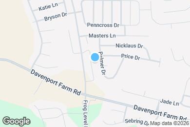 Map image of the property - 3709 Oak Leaf Way