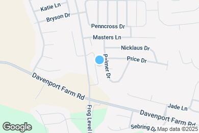 Map image of the property - 3709 Oak Leaf Wy