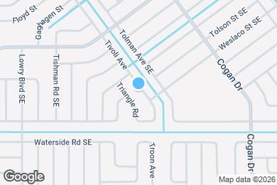 Map image of the property - 2986 Tivoli Ave SE