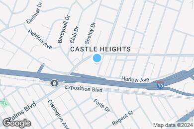 Map image of the property - Castle Heights Apartments