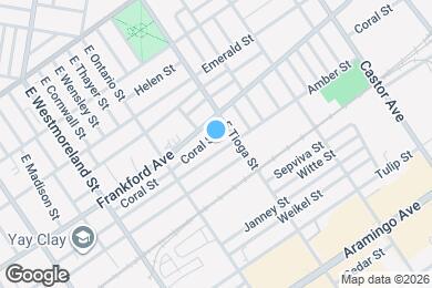 Map image of the property - 3474 Amber St