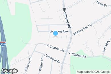 Map image of the property - 124 Bennett Blvd