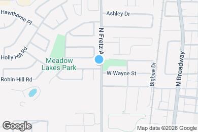 Map image of the property - 301 Winding Ln