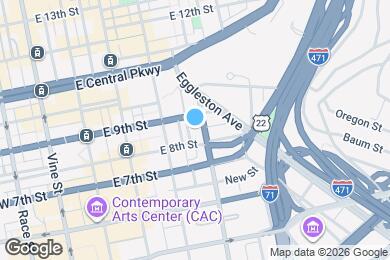 Map image of the property - 813 Broadway St
