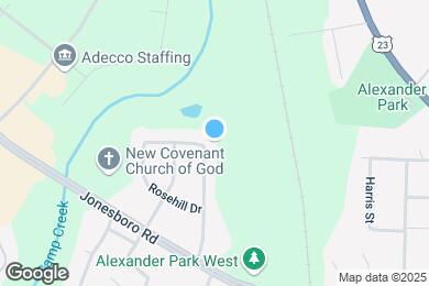 Map image of the property - 220 Rosewood Dr