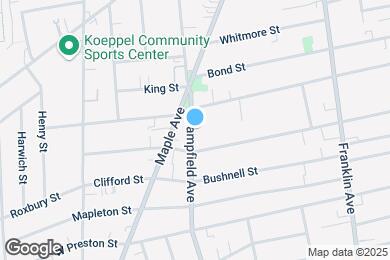 Map image of the property - 46 Campfield Ave