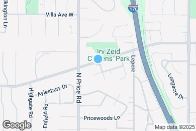 Map image of the property - 9106 Old Bonhomme Rd