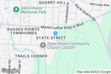 Map image of the property - 1100 Coleman St