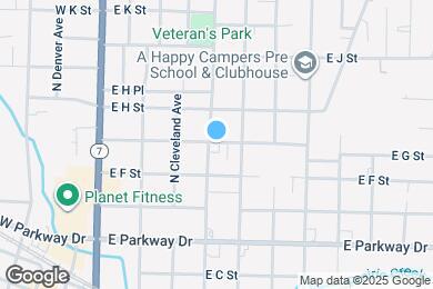 Map image of the property - 416 E G St