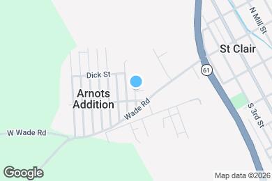 Map image of the property - 621 Pear St